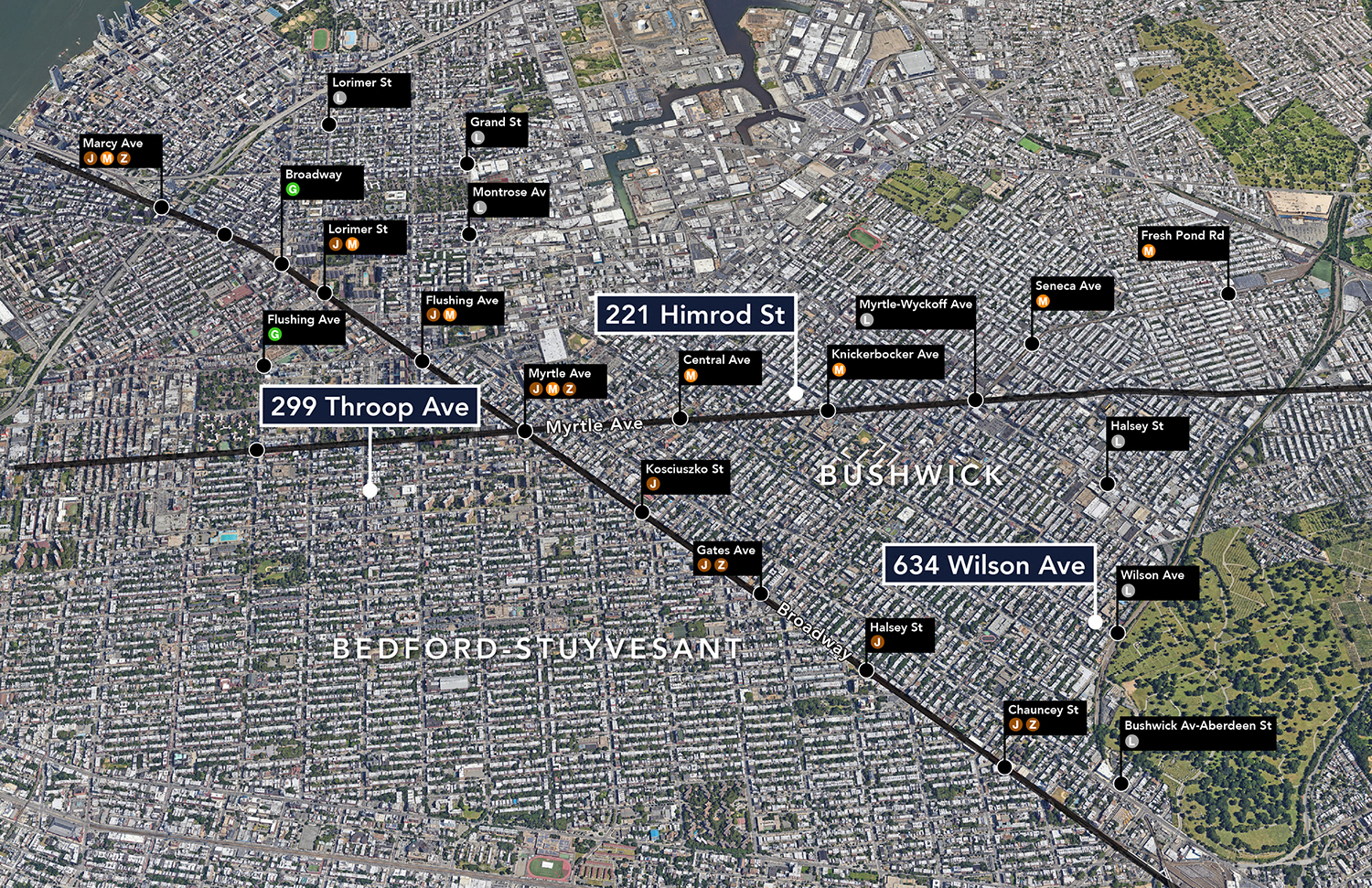 Lender REO Sale: 3 Brooklyn Multifamily Buildings
